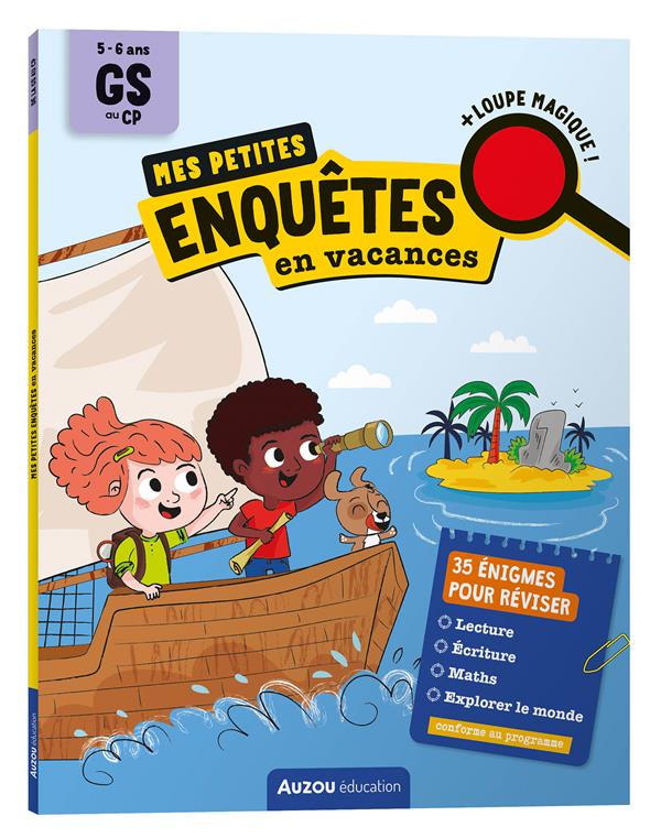 Cahier de vacances : Mes petites enquêtes en vacances ; de la GS au CP - flash vidéo