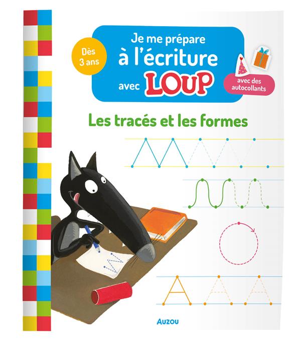 Je me prépare à l'écriture avec Loup : les tracés et les formes - flash vidéo