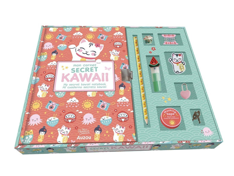 Mon coffret de papeterie kawaii - flash vidéo