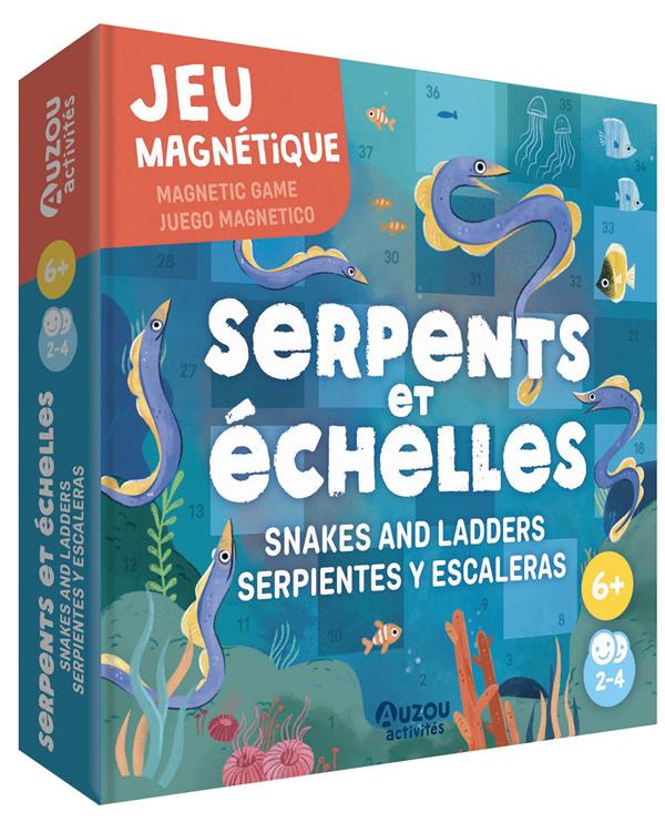 Jeu magnétique : Serpents et échelles - flash vidéo