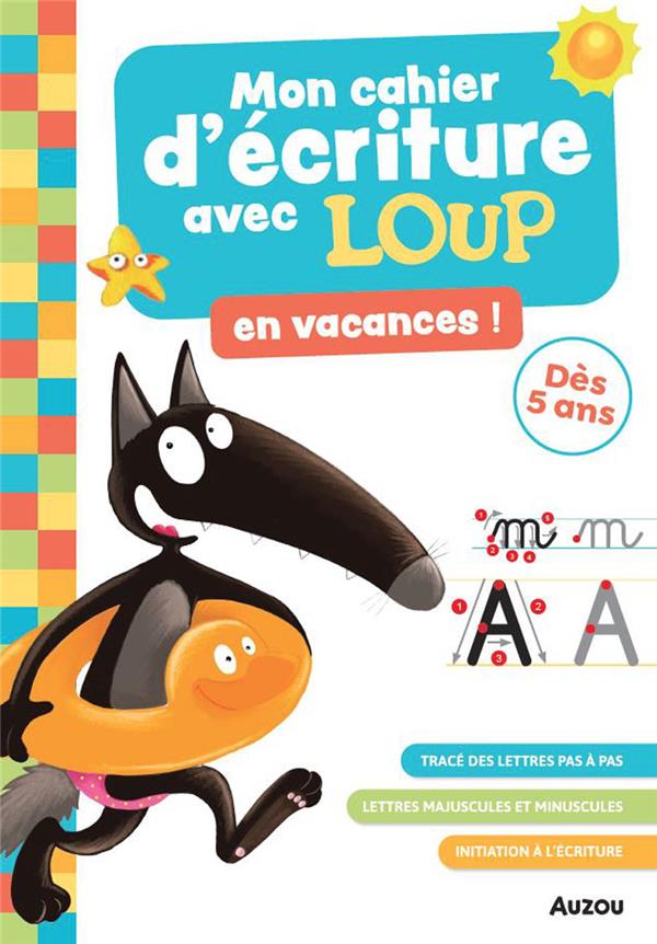 Mon cahier d'écriture avec Loup en vacances ! - flash vidéo