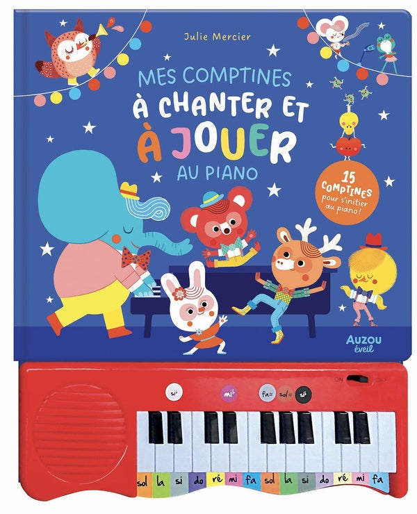 Mes comptines à chanter et à jouer au piano : 15 comptines - flash vidéo