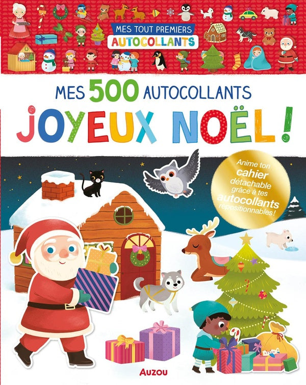 500 autocollants joyeux noël ! - flash vidéo