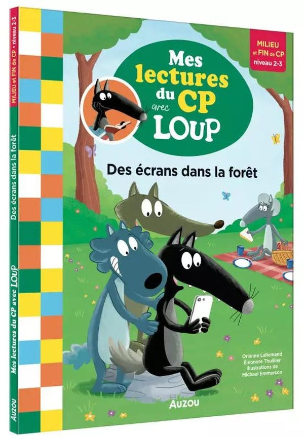 Mes lectures du CP avec Loup : des écrans dans la forêt - flash vidéo
