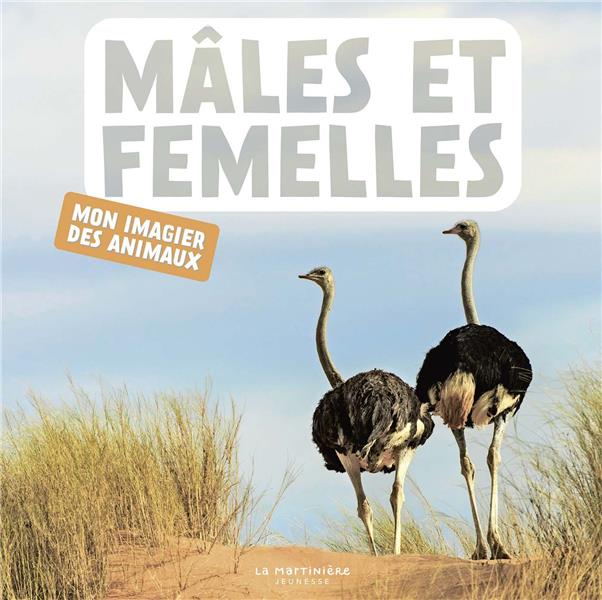 Mon imagier des animaux : mâles et femelles