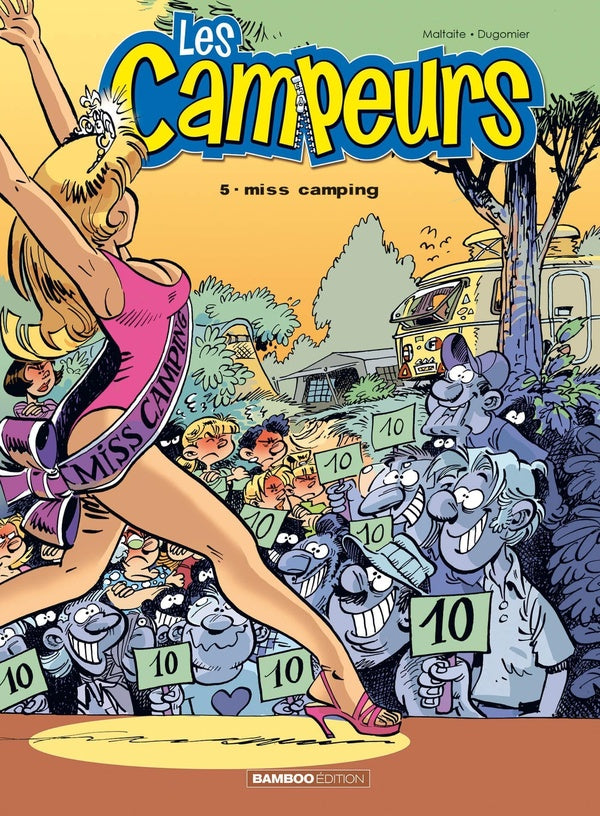 Les campeurs Tome 5 : miss camping