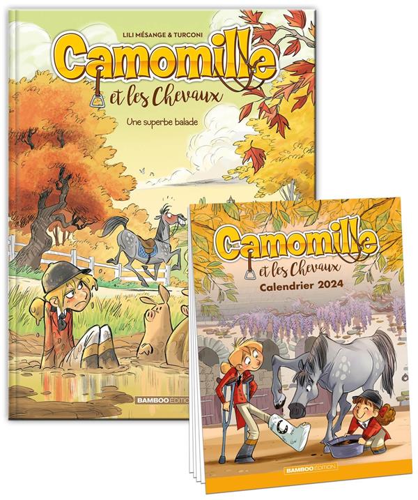 Camomille et les chevaux Tome 5 : une superbe balade