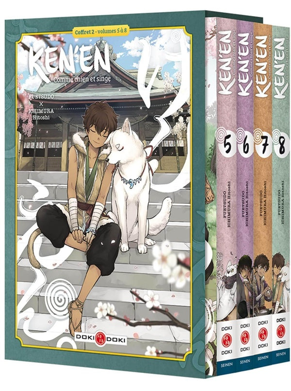 Ken'en ; comme chien et singe : coffret Tomes 5 à 8