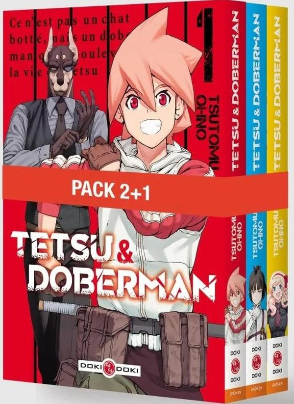 Tetsu & Doberman : coffret Tomes 1 à 3