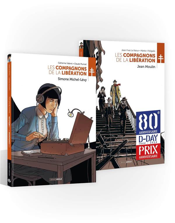 Les compagnons de la Libération : Jean Moulin et Simone Michel-Lévy