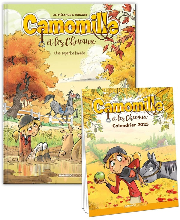 Camomille et les chevaux Tome 5 : Une superbe balade