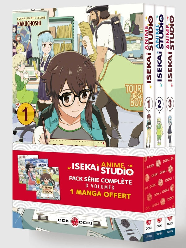 Isekai anime studio : coffret Tomes 1 à 3