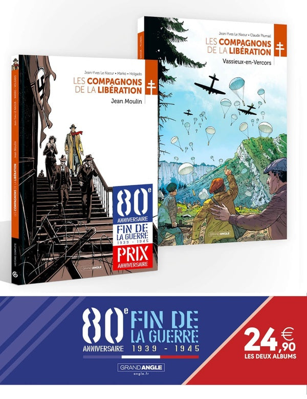 Les compagnons de la Libération : Vassieux-en-Vercors et Jean Moulin