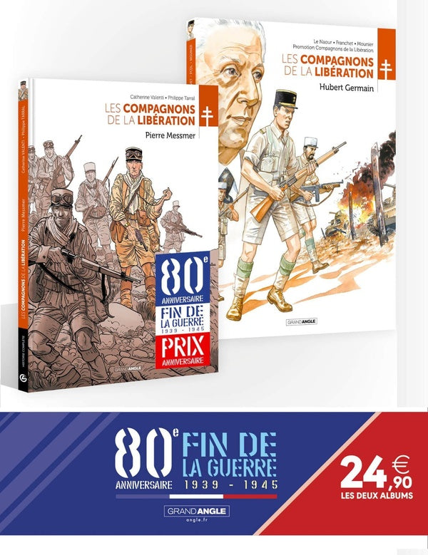 Les compagnons de la Libération : Pierre Messmer et Hubert Germain
