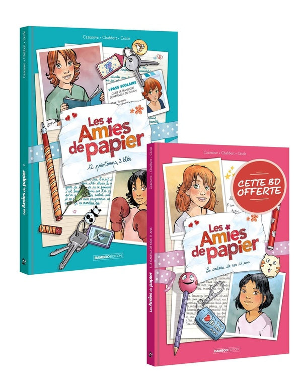 Les amies de papier : Tomes 1 et 2