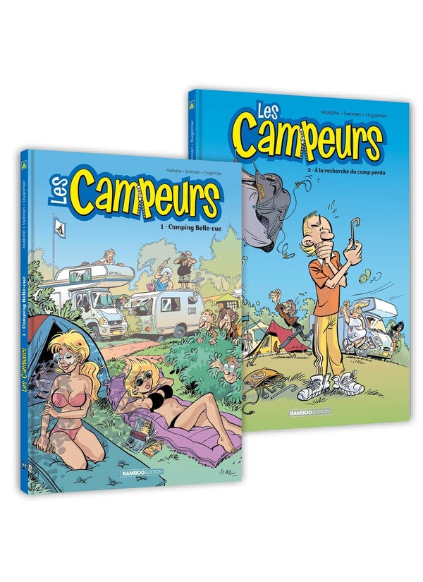 Les campeurs : Tomes 1 et 2