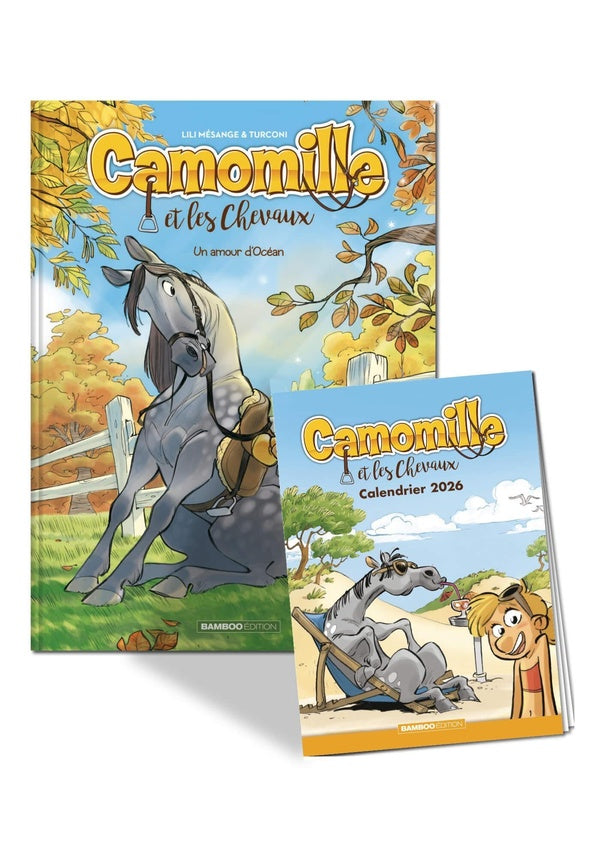 Camomille et les chevaux - tome 01 + calendrier 2026 offert : Un amour d'Océan