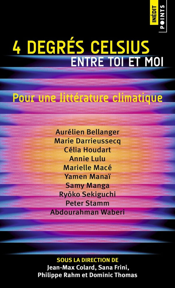 4 degrés Celsius entre toi et moi : Pour une littérature climatique
