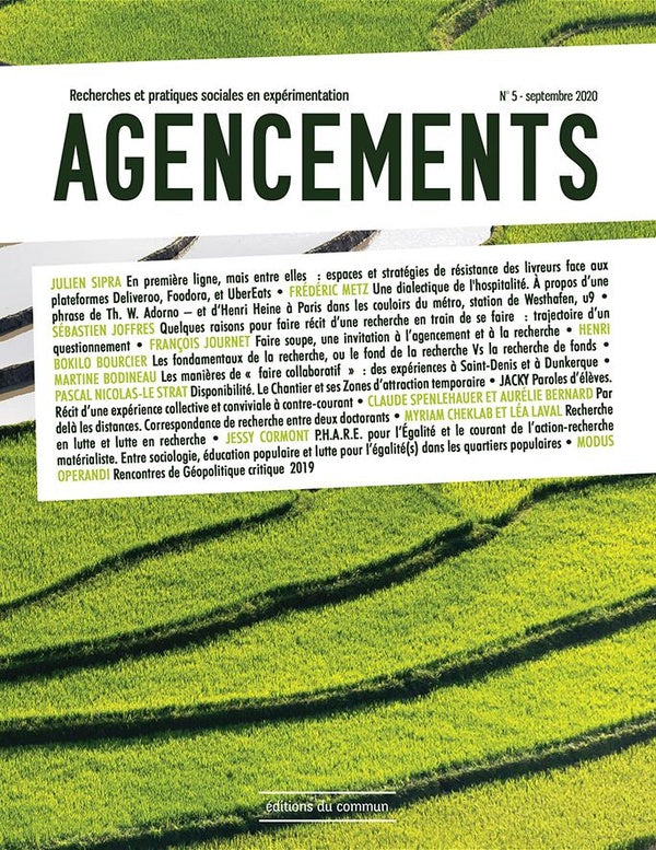 Revue agencements