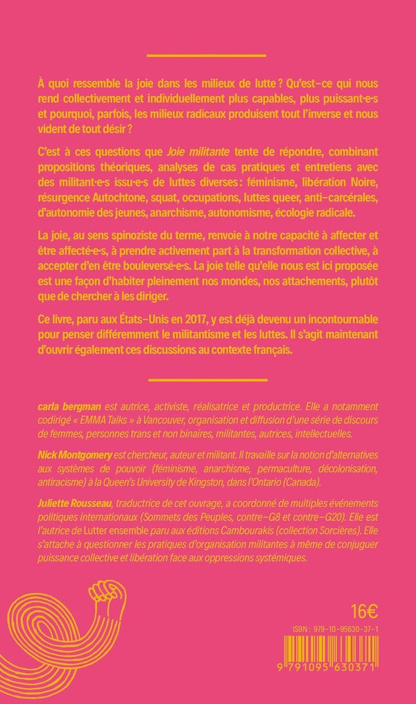 Joie militante : Construire des luttes en prise avec leurs mondes