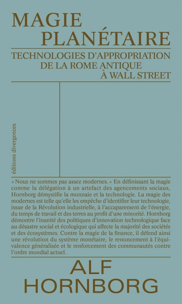 Magie planétaire ; technologies d'appropriation de la Rome antique à Wall Street