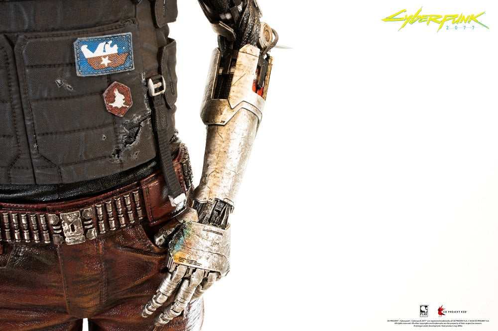PureArts - 1:4 Scale Statues - Cyberpunk 2077 - Johnny Silverhand Statue 53cm - flash vidéo
