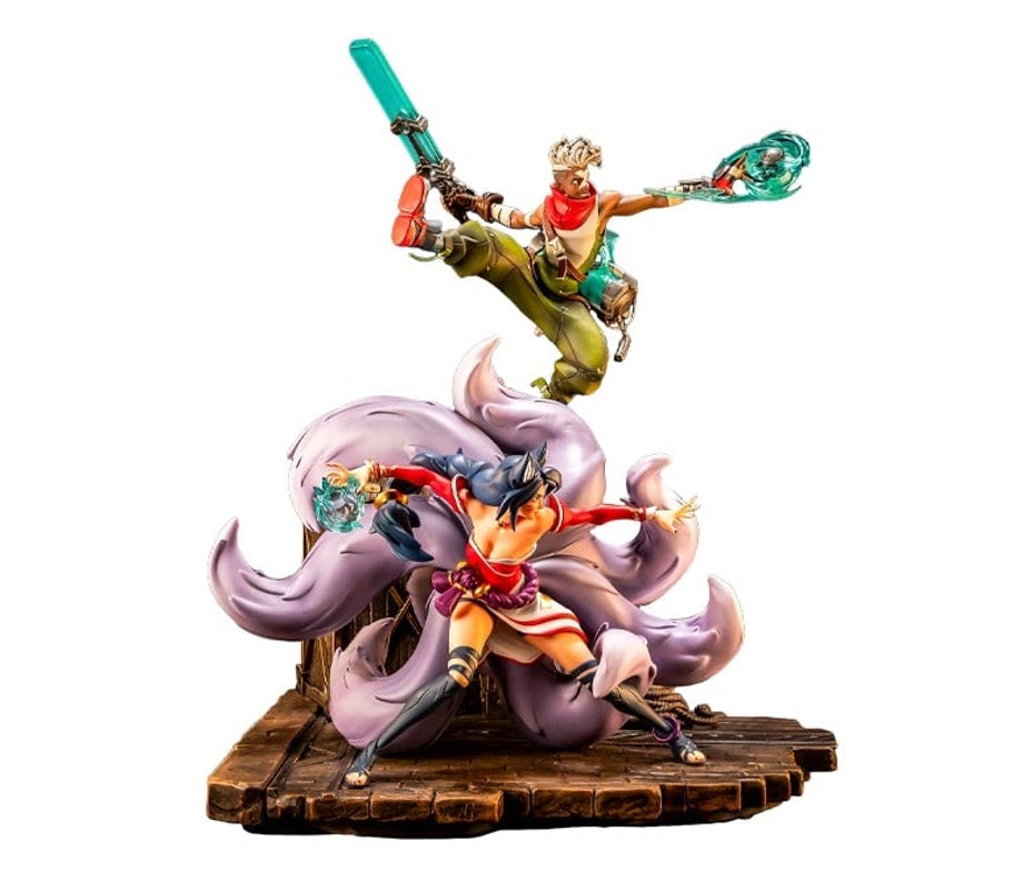 PureArts - 1:10 Scale Statue - 2XKO - Ekko & Ahri Statue 30cm