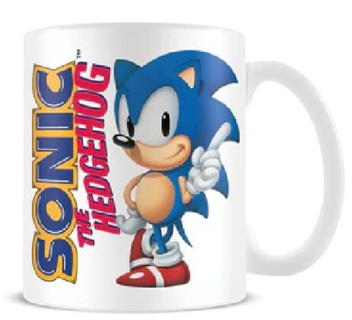 Sega - Sonic The Hedgehog - Mug Icône classique du jeu 315ml - flash vidéo