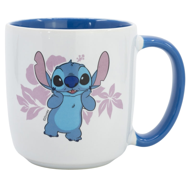 Disney - Tasse Elite en céramique Stitch - 380ml - flash vidéo