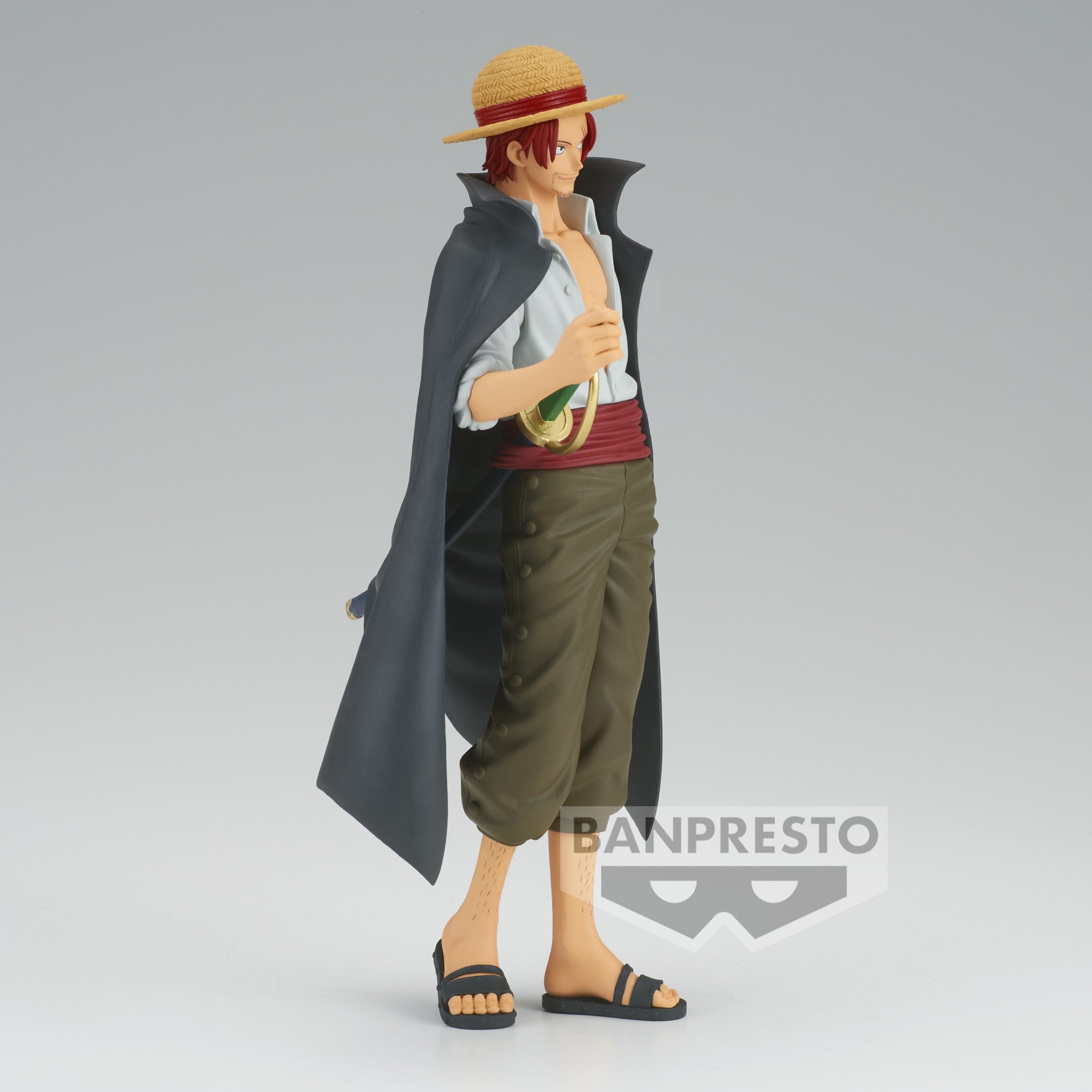 One Piece - DXF - The Grandline Series - Shanks Statue 16cm - flash vidéo