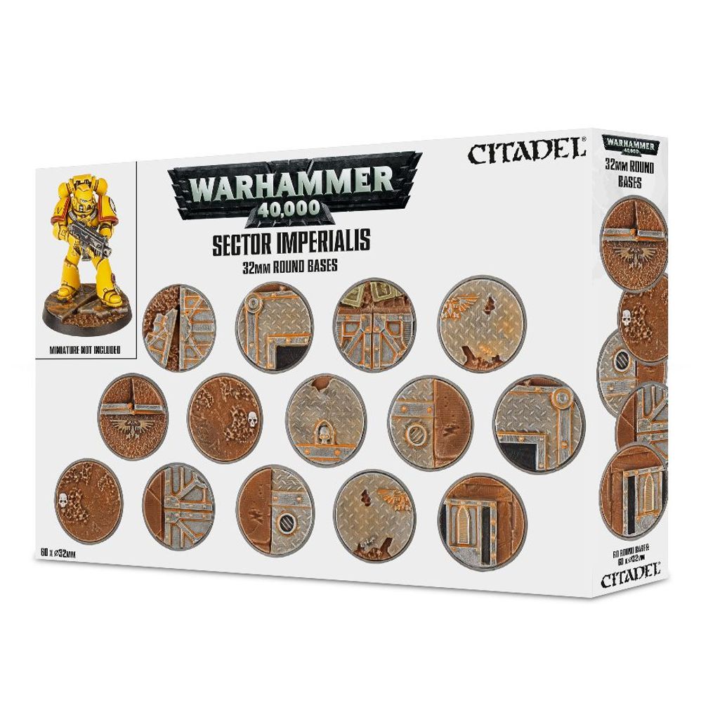 SECTOR IMPERIALIS: 32MM ROUND BASES - flash vidéo