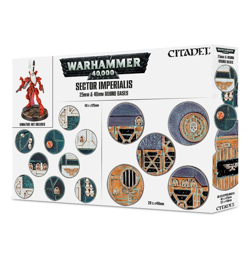 SECTOR IMPERIALIS: 25 & 40MM ROUND BASES - flash vidéo