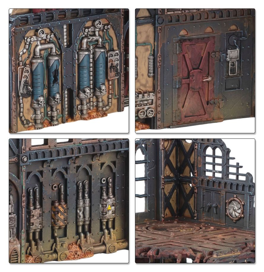 Champ de Bataille Armageddon: Ruines de Manufactorum