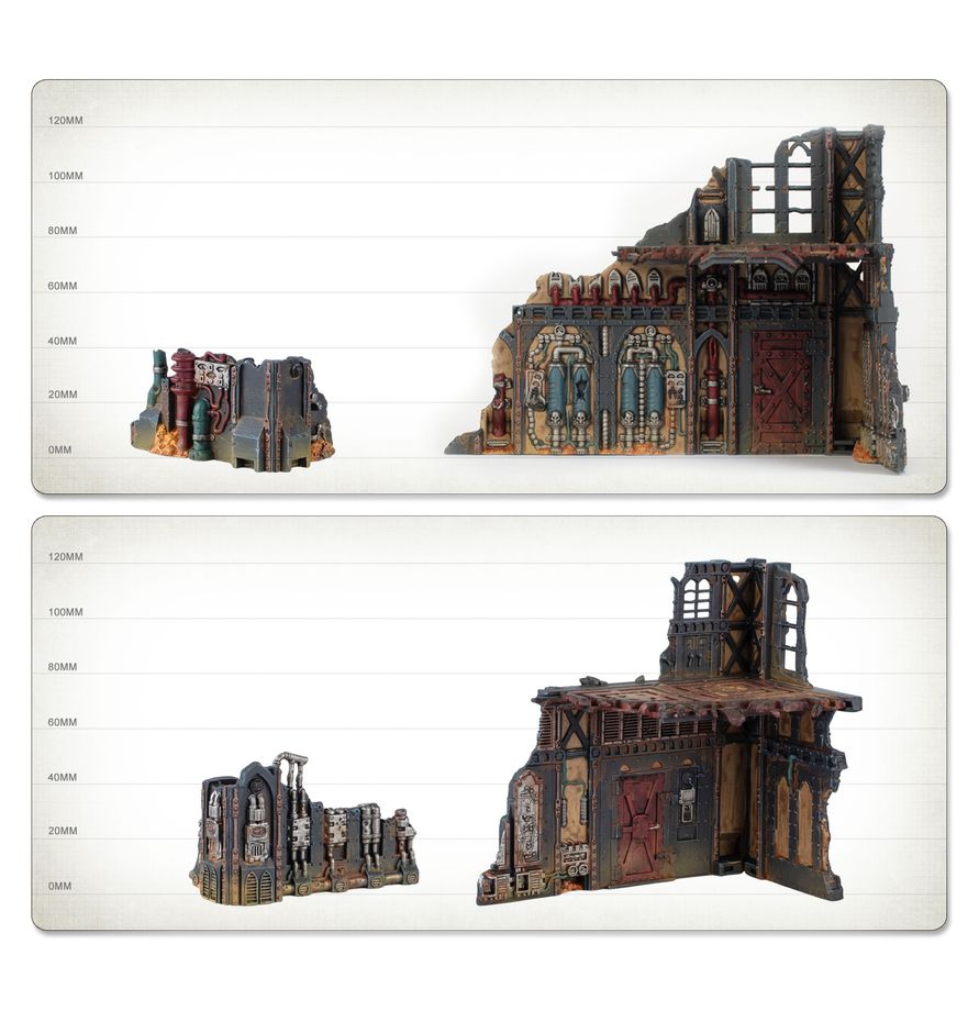Champ de Bataille Armageddon: Ruines de Manufactorum