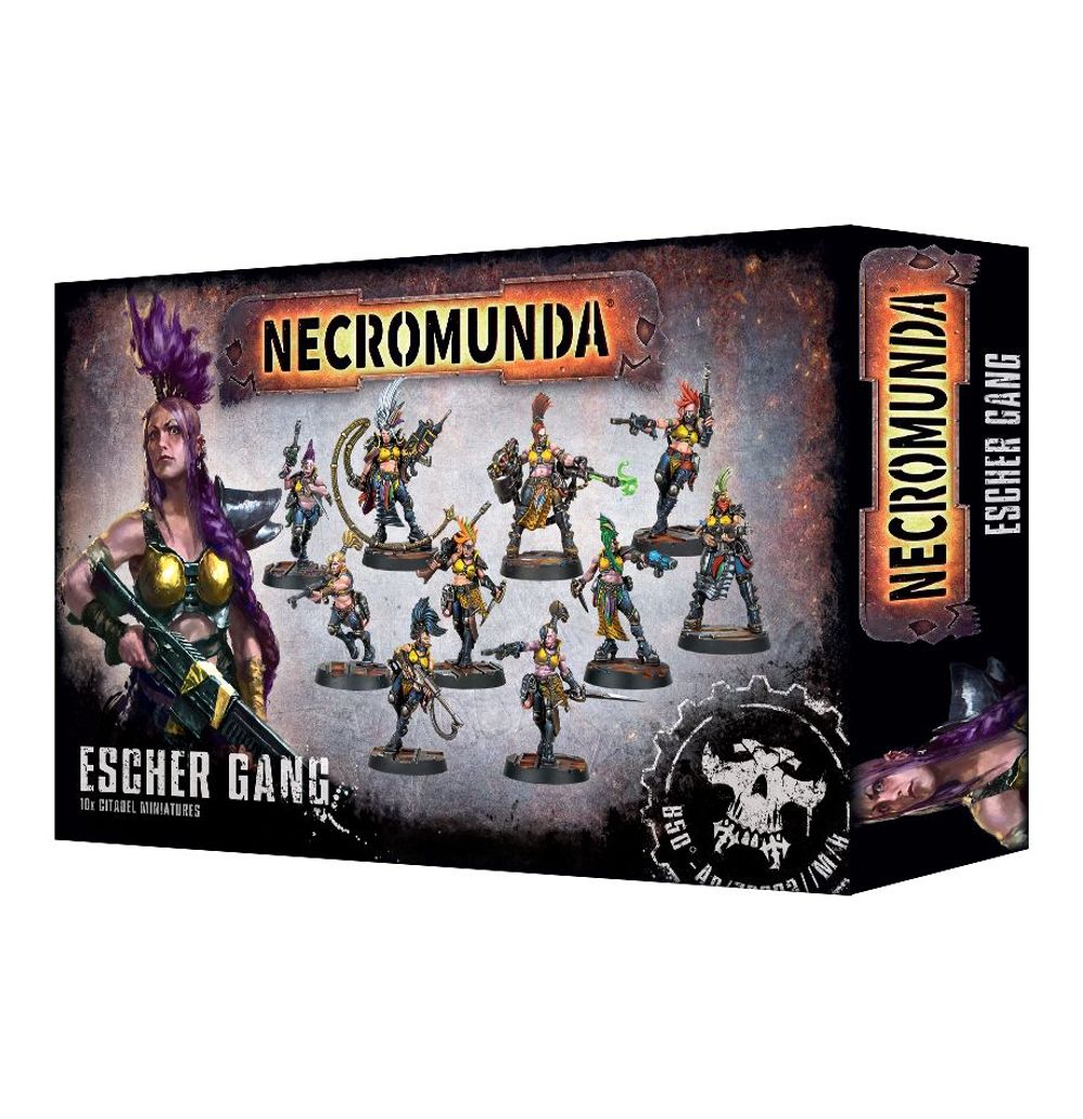 NECROMUNDA ESCHER GANG - flash vidéo