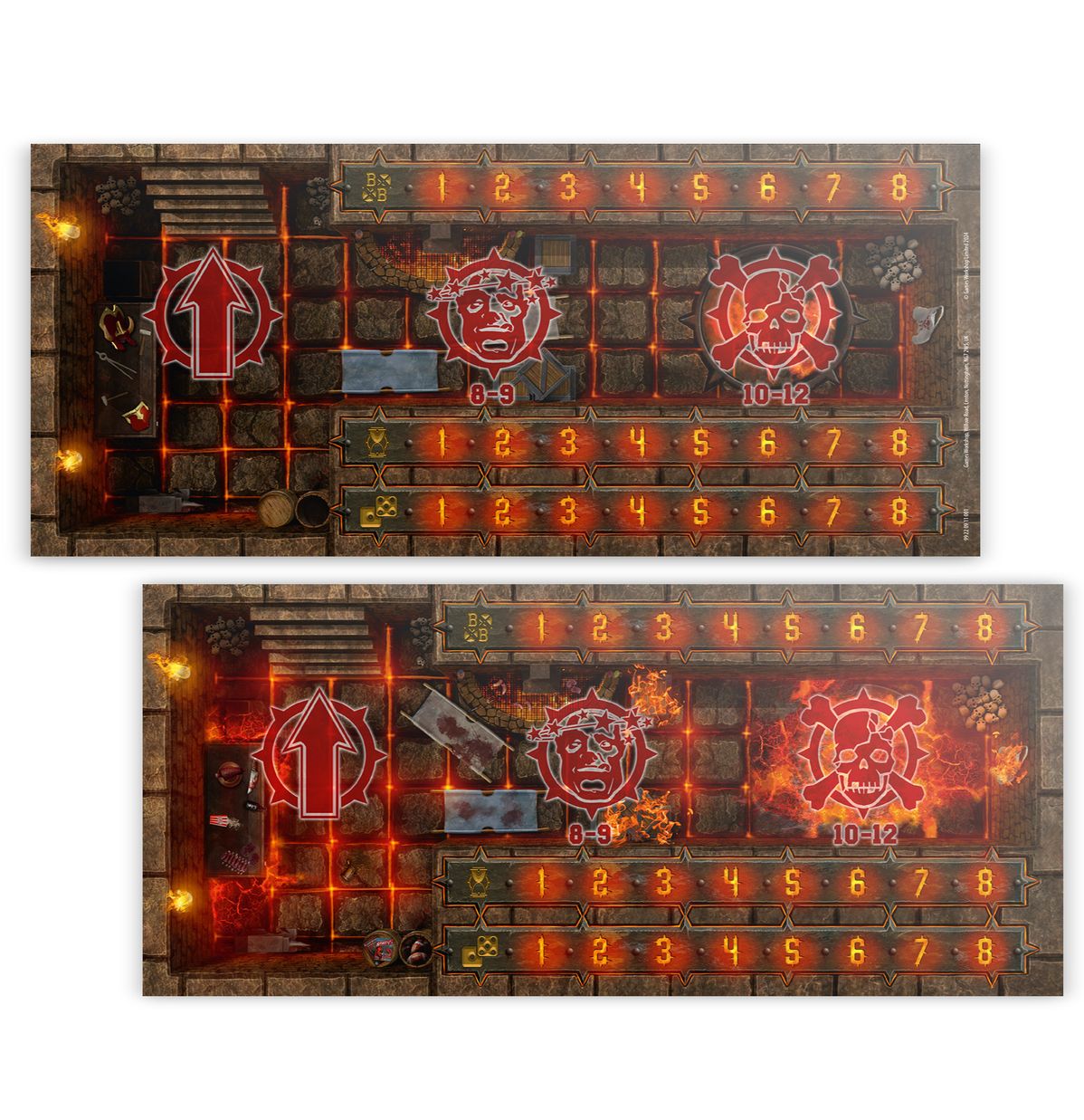 BB: CHAOS DWARF TEAM PITCH & DUGOUTS - flash vidéo