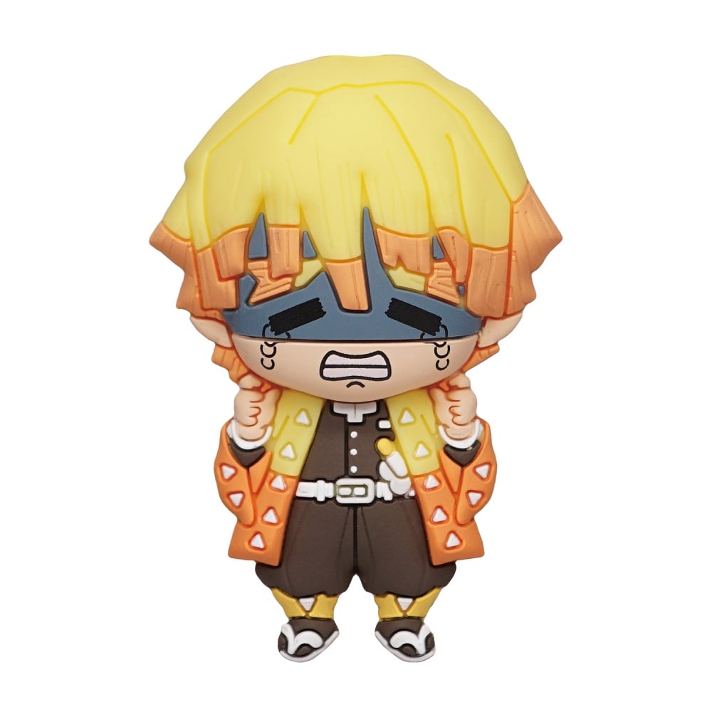 Demon Slayer : Kimetsu no Yaiba - Aimant de collection en mousse Zenitsu Agatsuma en pleurs - flash vidéo