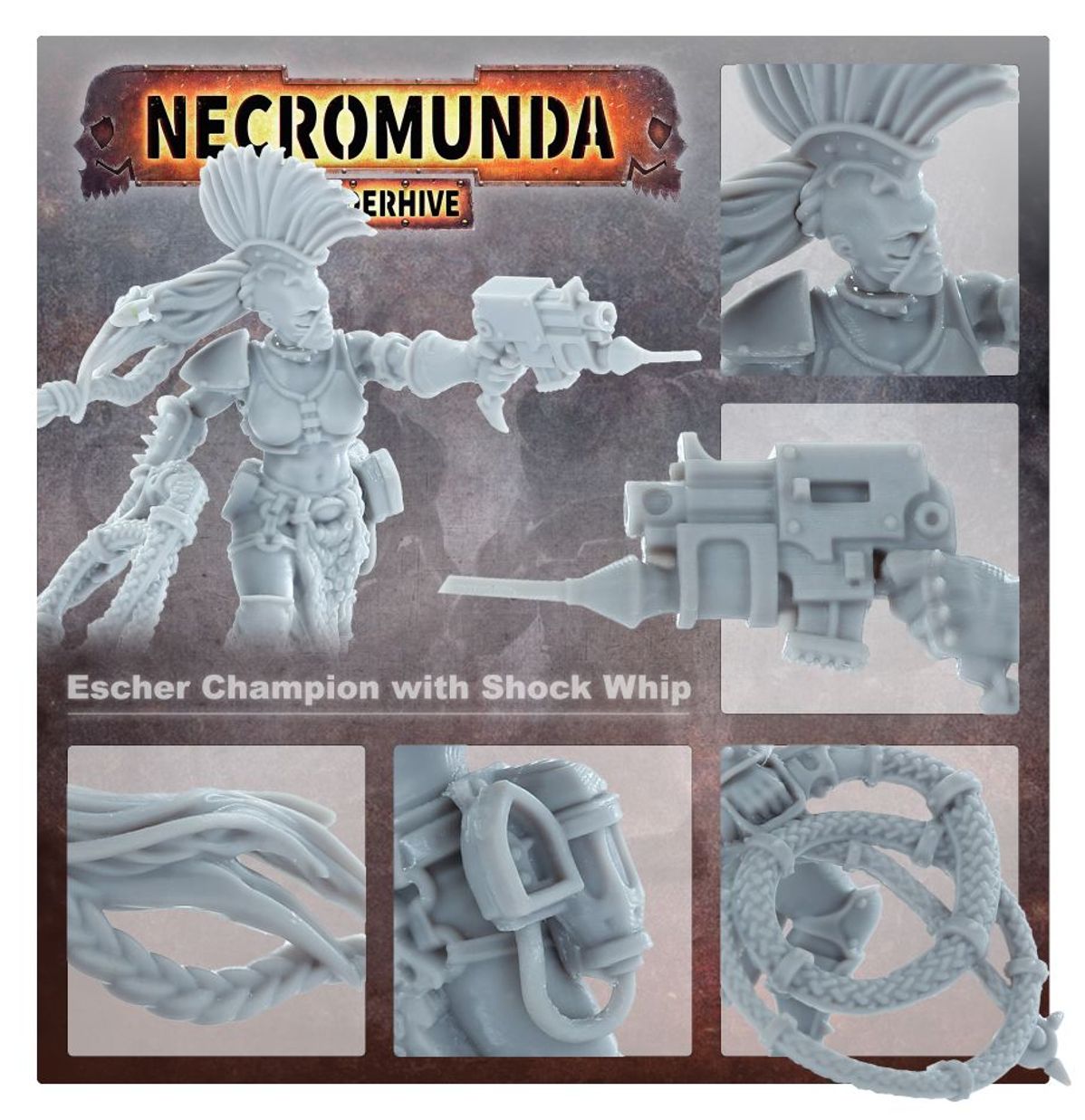 Escher Champion with Shock Whip - flash vidéo