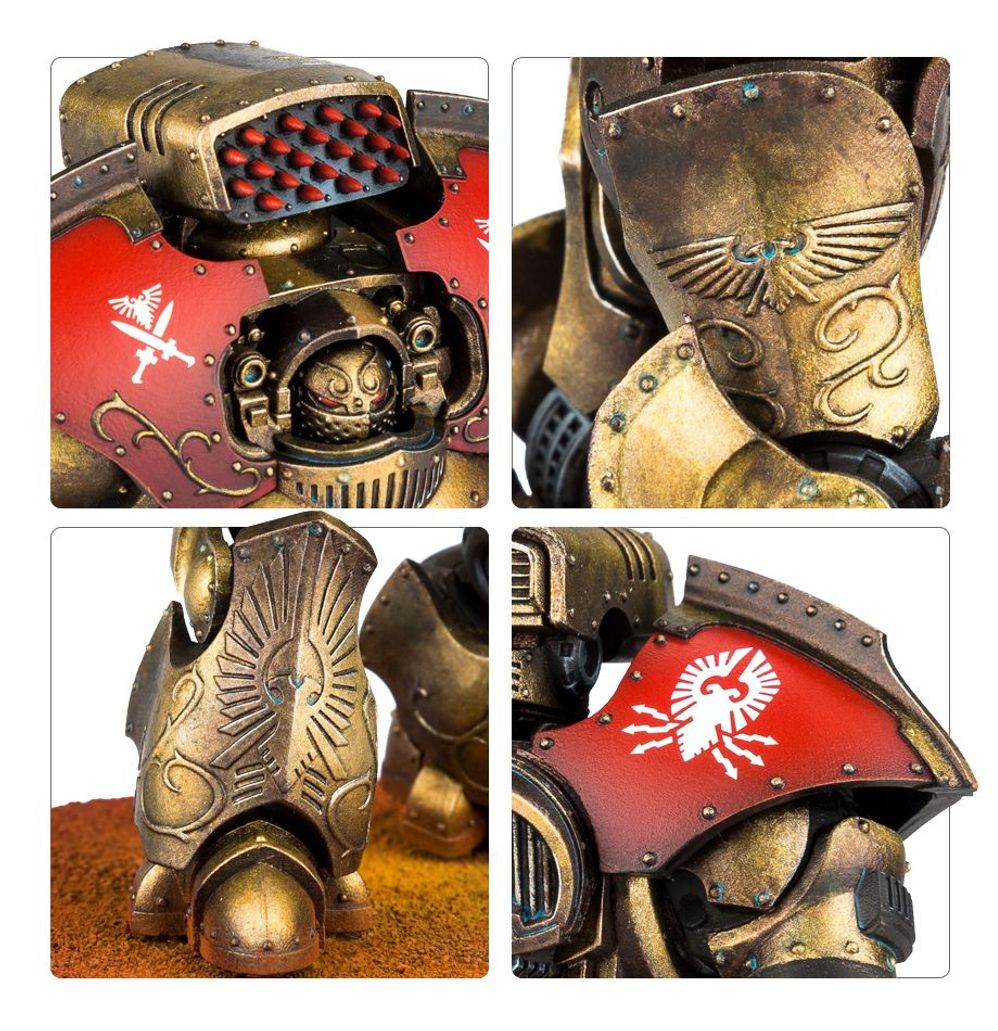 Corps de Dreadnought Lourd Telemon de la Legio Custodes