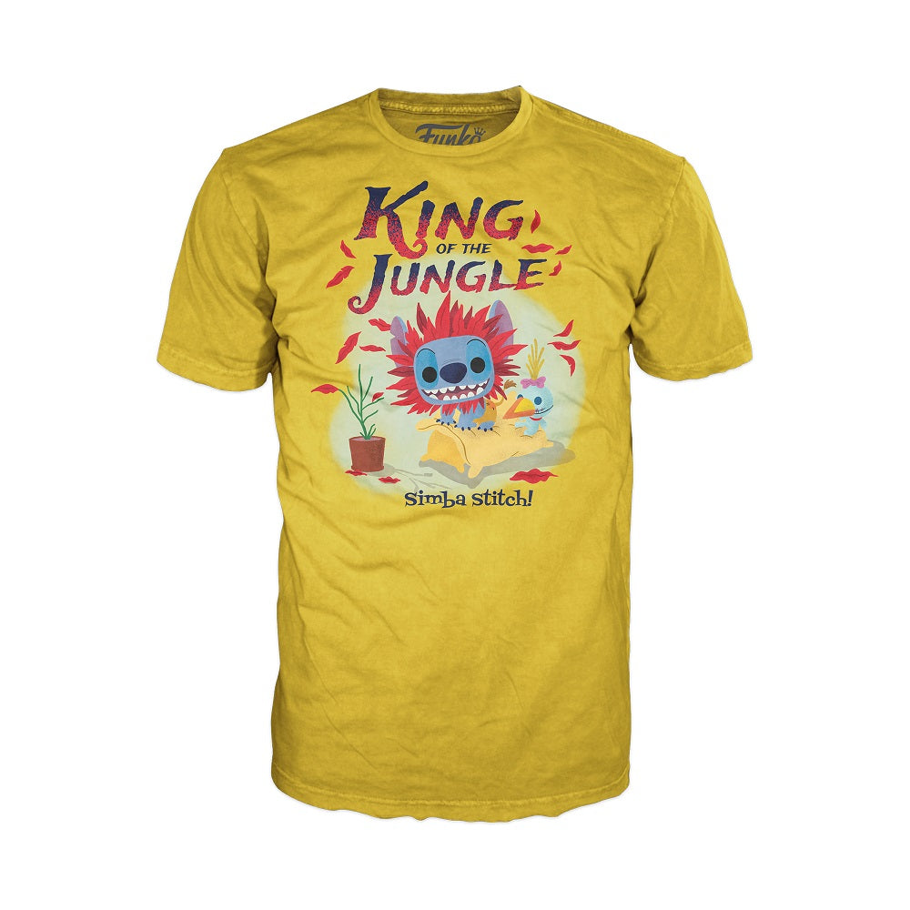 Funko Pop! & Tee: Stitch Costume - Simba - M - flash vidéo