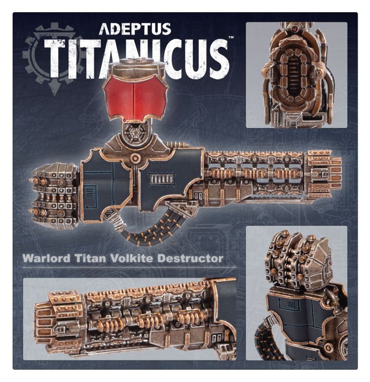 Adeptus Titanicus Warlord Titan Volkite Destructor