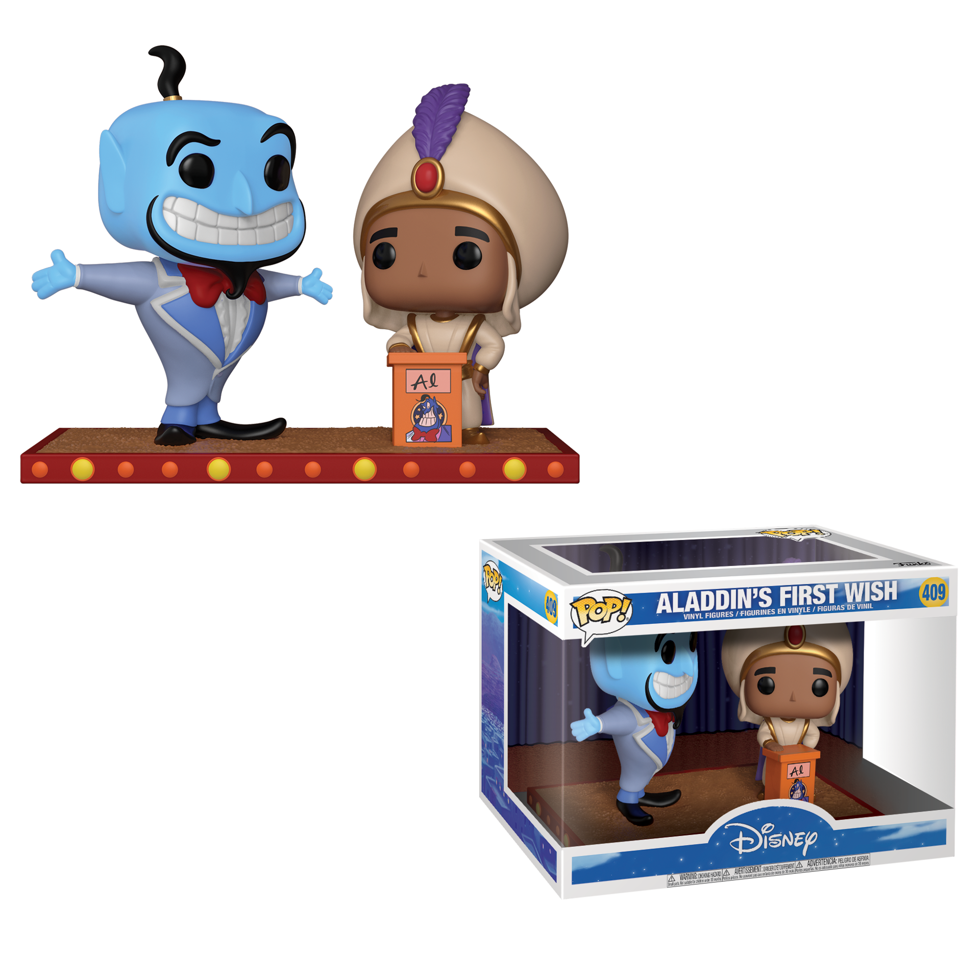 Funko Pop! Disney Movie Moments Aladdin's First Wish ENG Merchandising - flash vidéo
