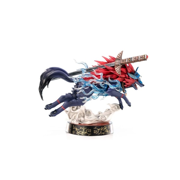 First 4 Figures - Okami - Oki (Forme Loup) Statue Edition Standard 21cm - flash vidéo