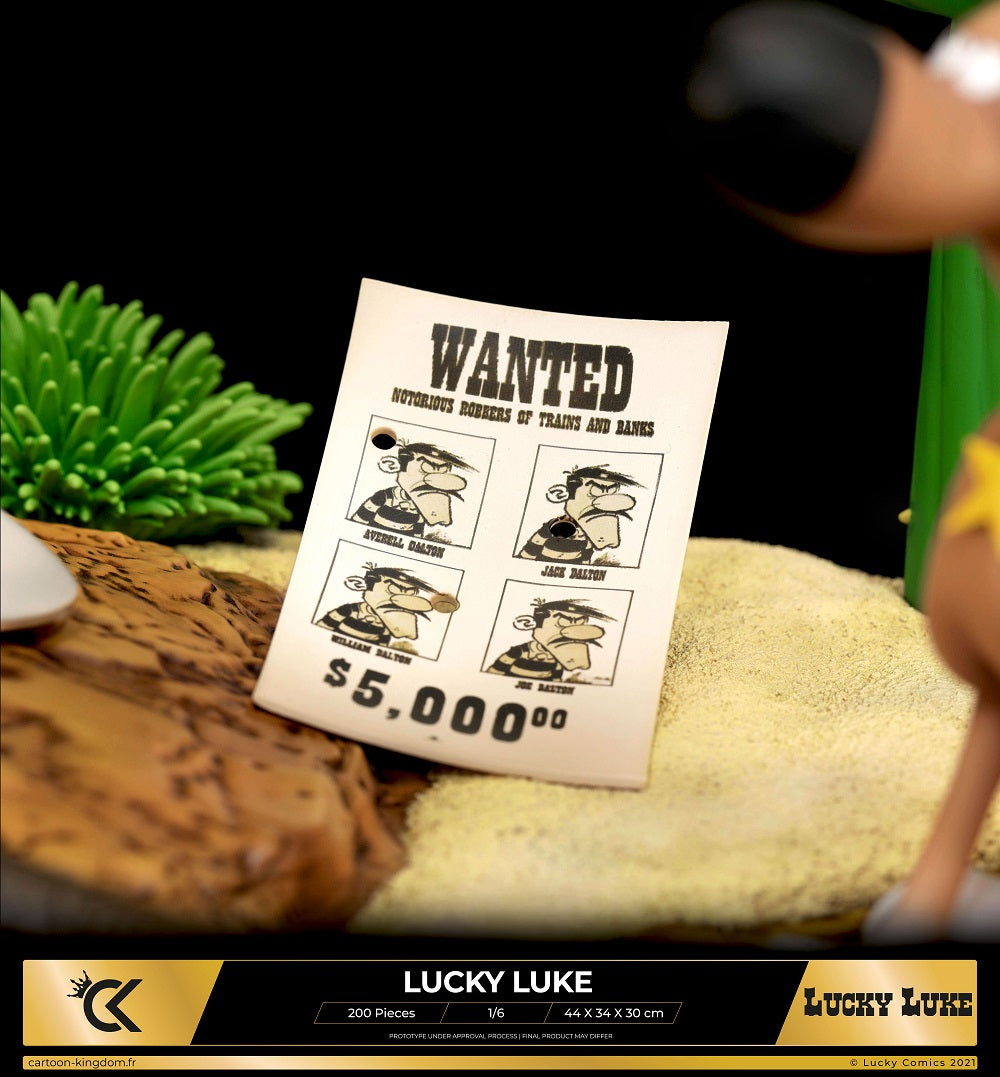 Cartoon Kingdom - 1:6 Statues - Lucky Luke Statue 44cm - flash vidéo