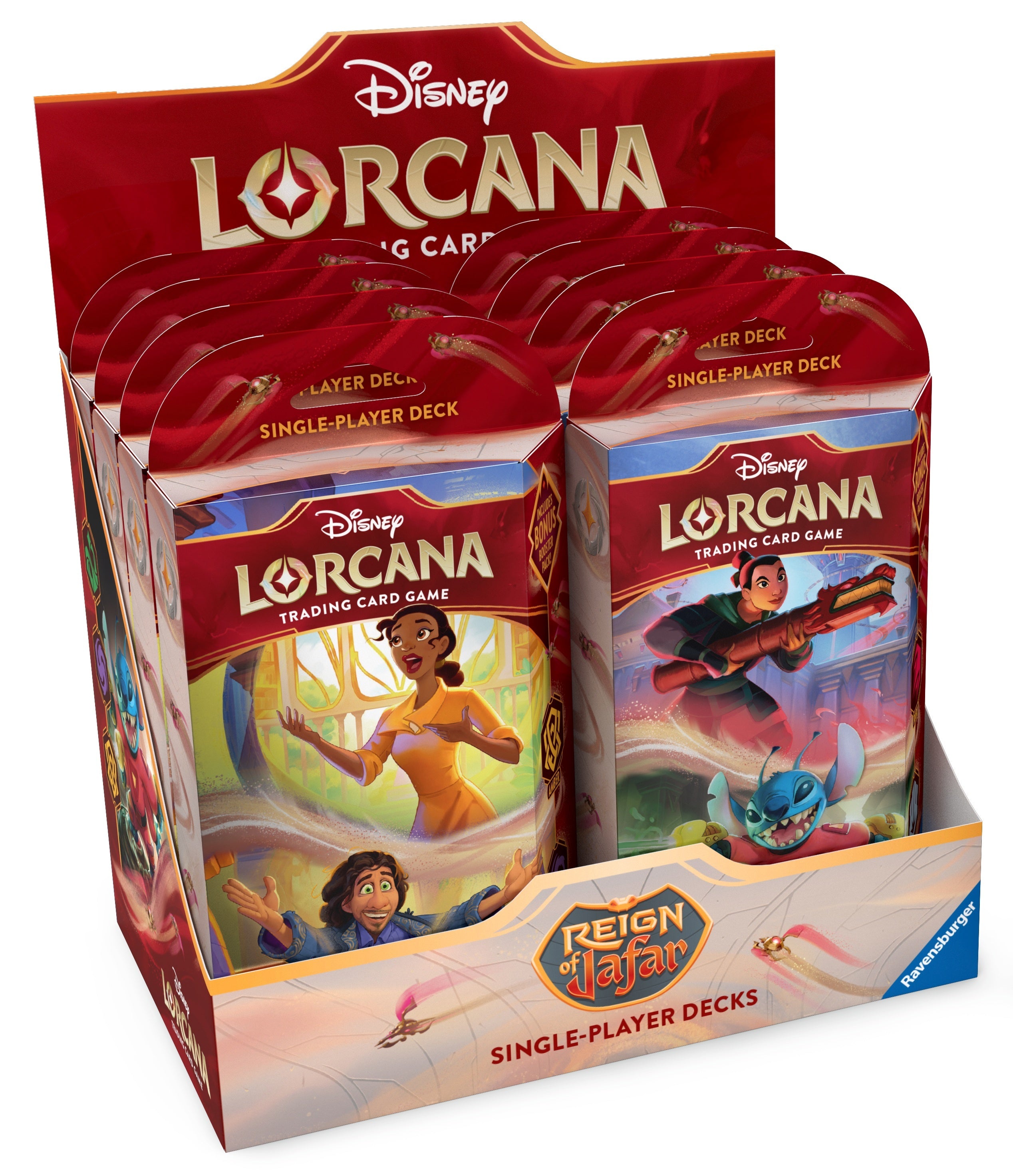 Disney Lorcana TCG: Reign of Jafar - Starter Deck Display (8 Decks)