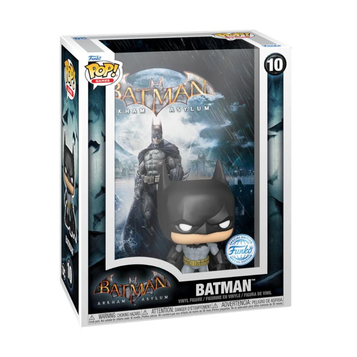 Funko NEWPop! Game Cover: Batman: Arkham Asylum - Batman