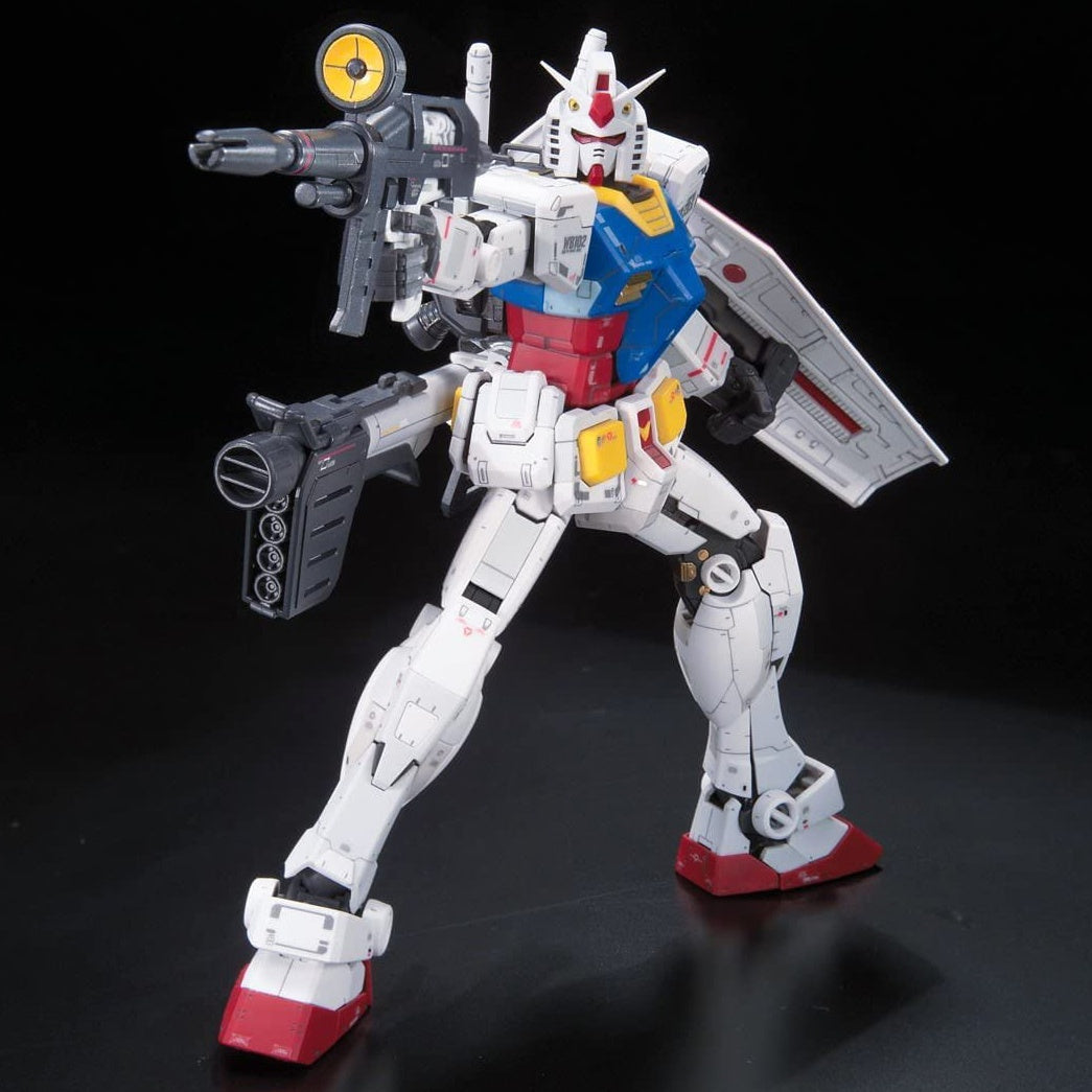 Gunpla - Mobile Suit Gundam - RG 1/144 - RX-78-2 Gundam Model Kit - flash vidéo