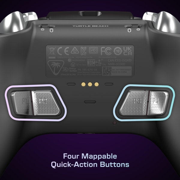 Turtle Beach - Manette de jeu sans fil Bluetooth Stealth Ultra pour Xbox Series X|S, Xbox One et Windows 10/11 - flash vidéo