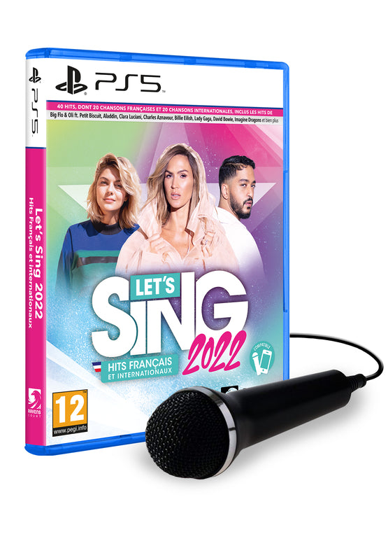 Let's Sing 2022 Edition Hits Français et Internationaux + 1 Microphone