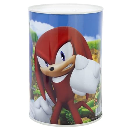 Sonic le Hérisson - Tirelire en métal - flash vidéo